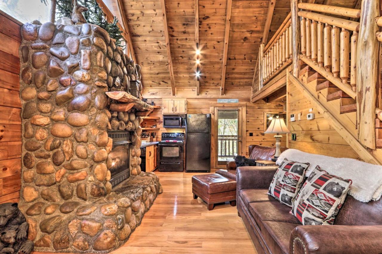 Smoky Mountain Log Cabin 7 Mi To Gatlinburg! Sevierville Eksteriør billede