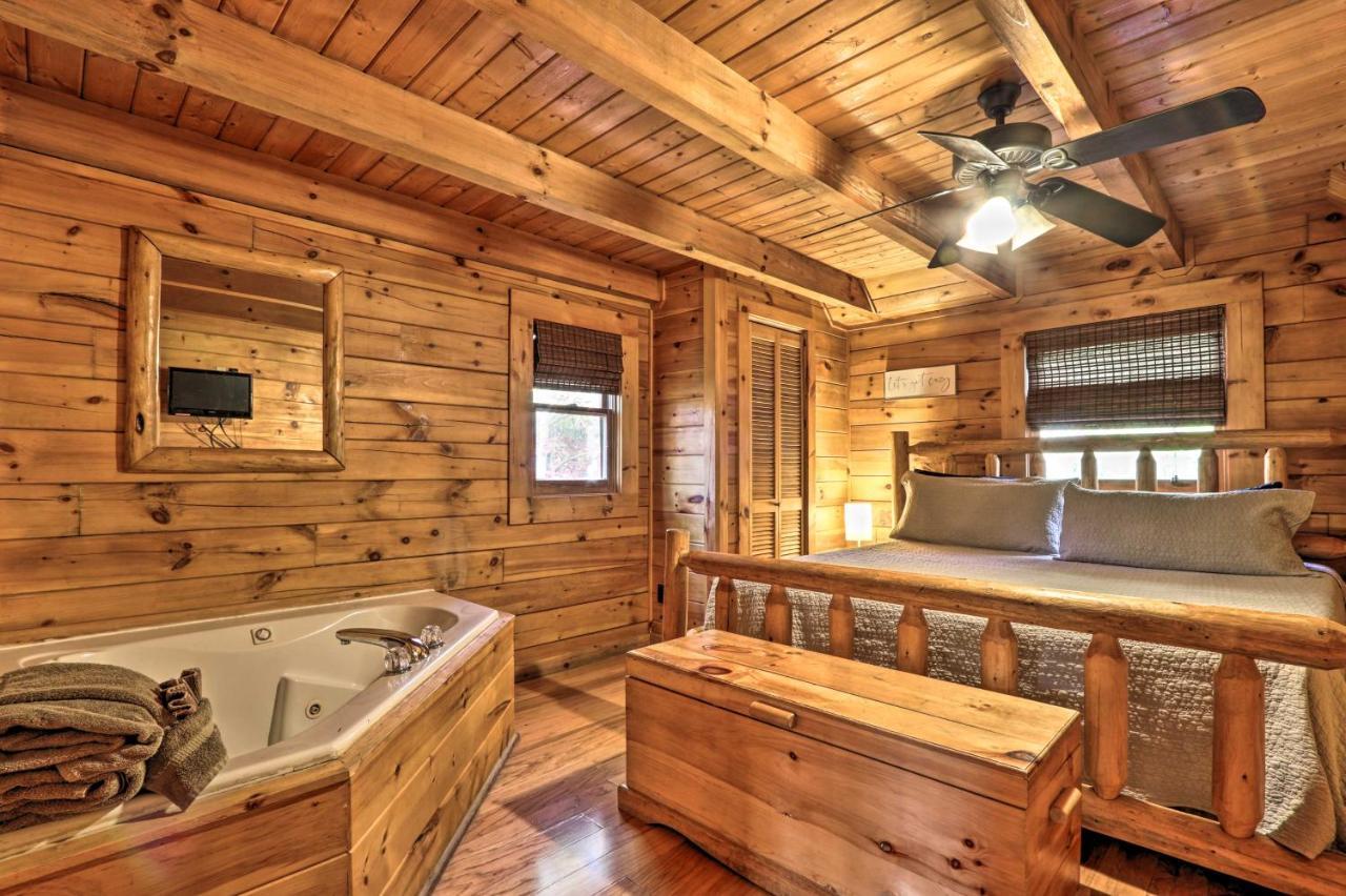 Smoky Mountain Log Cabin 7 Mi To Gatlinburg! Sevierville Eksteriør billede