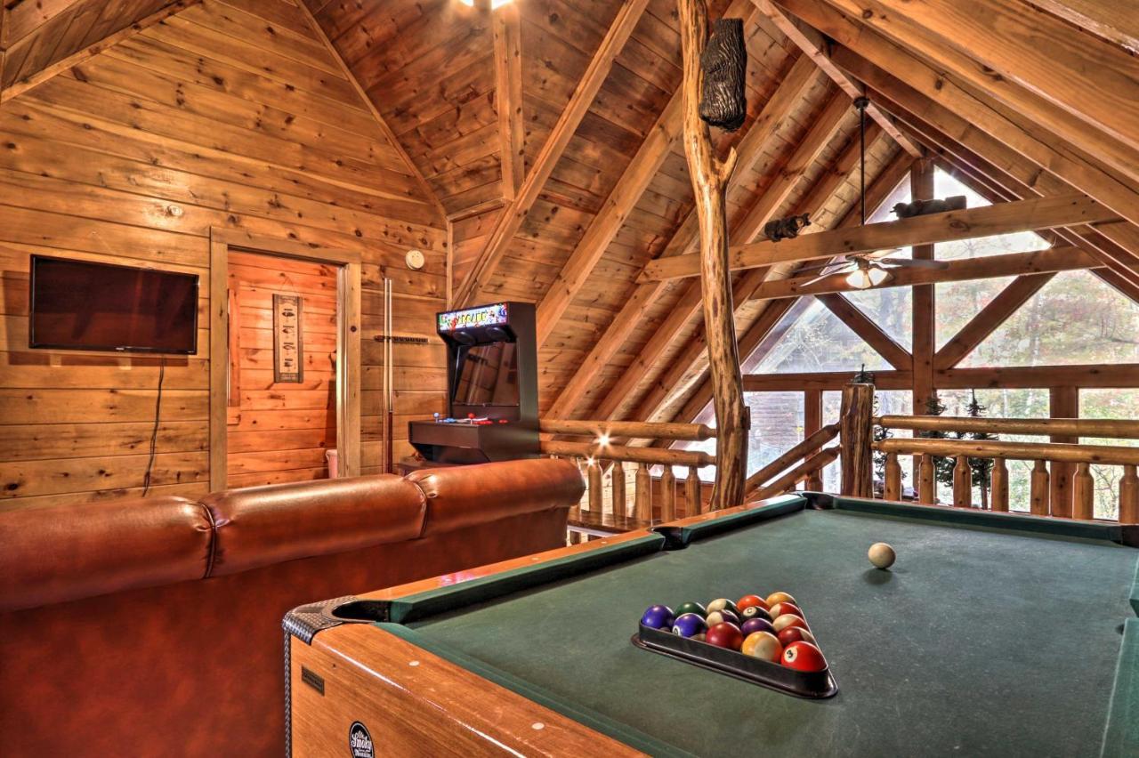 Smoky Mountain Log Cabin 7 Mi To Gatlinburg! Sevierville Eksteriør billede