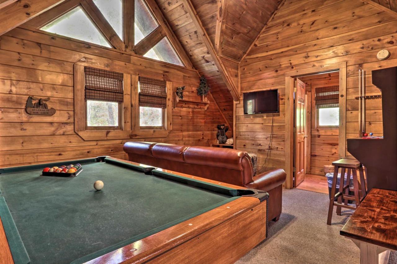 Smoky Mountain Log Cabin 7 Mi To Gatlinburg! Sevierville Eksteriør billede