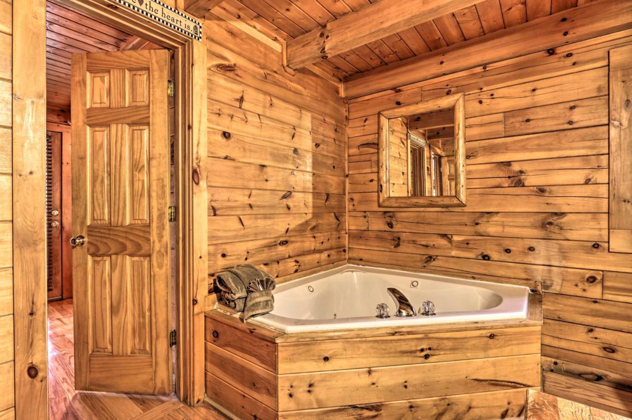 Smoky Mountain Log Cabin 7 Mi To Gatlinburg! Sevierville Eksteriør billede